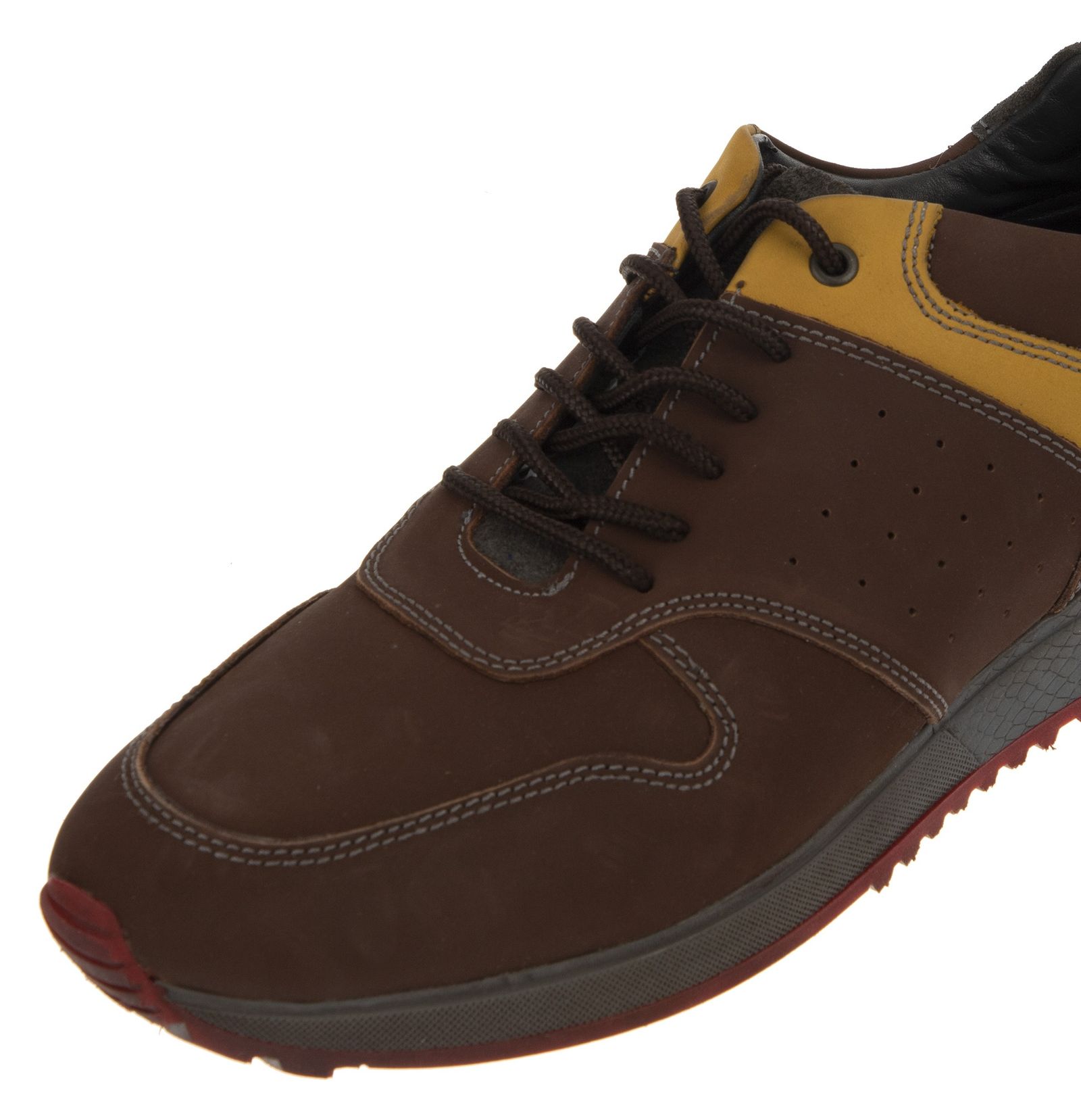 کفش روزمره مردانه ریمکس مدل 7233A503-104 - قهوه ای - 4