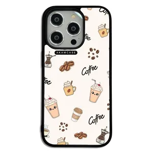 AKAM AMC-WA14PRO-COFFEE-5 Cover For Apple iPhone 14 Pro