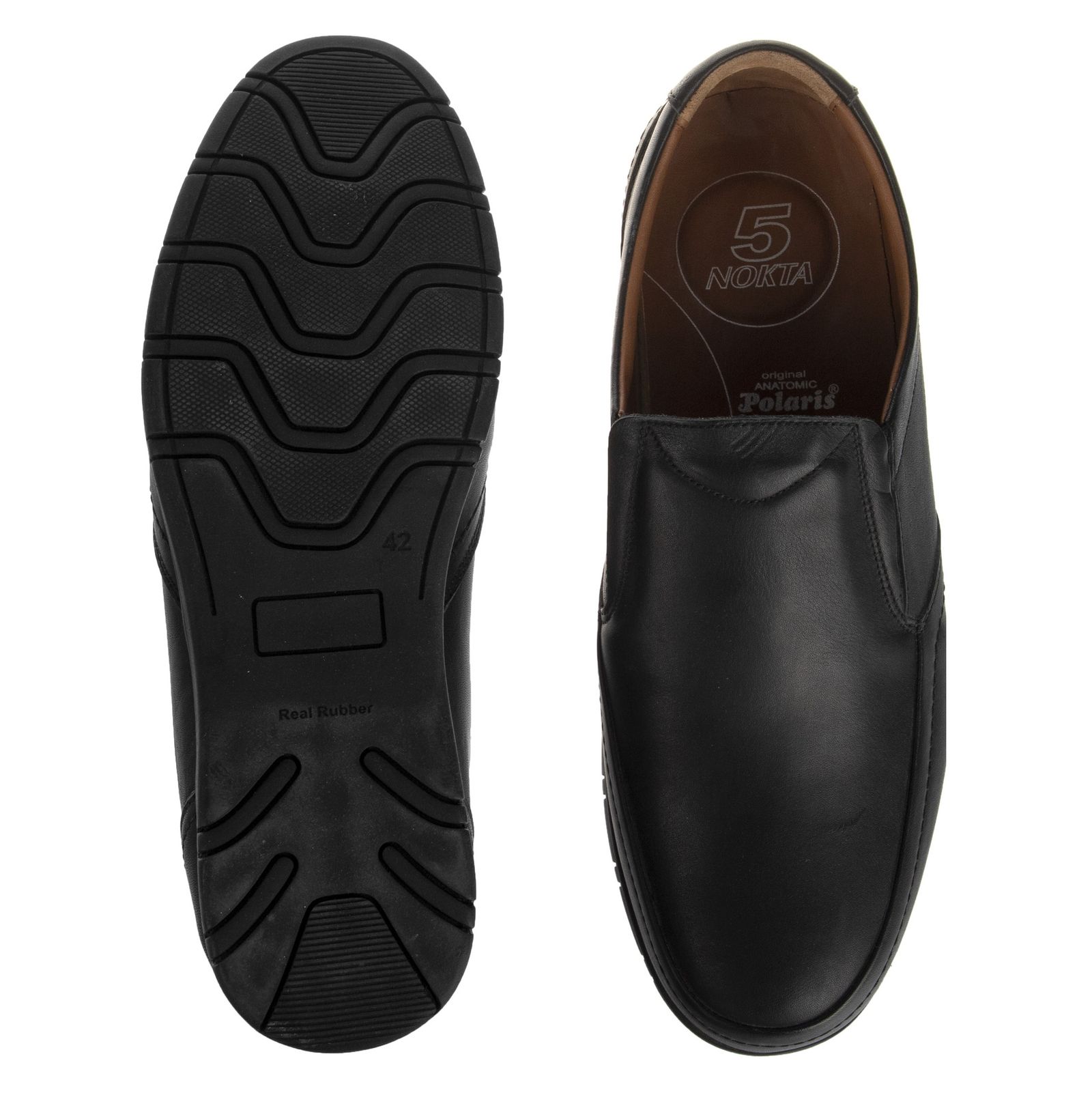 کفش روزمره مردانه پولاریس مدل 100294637-101 - مشکی - 6