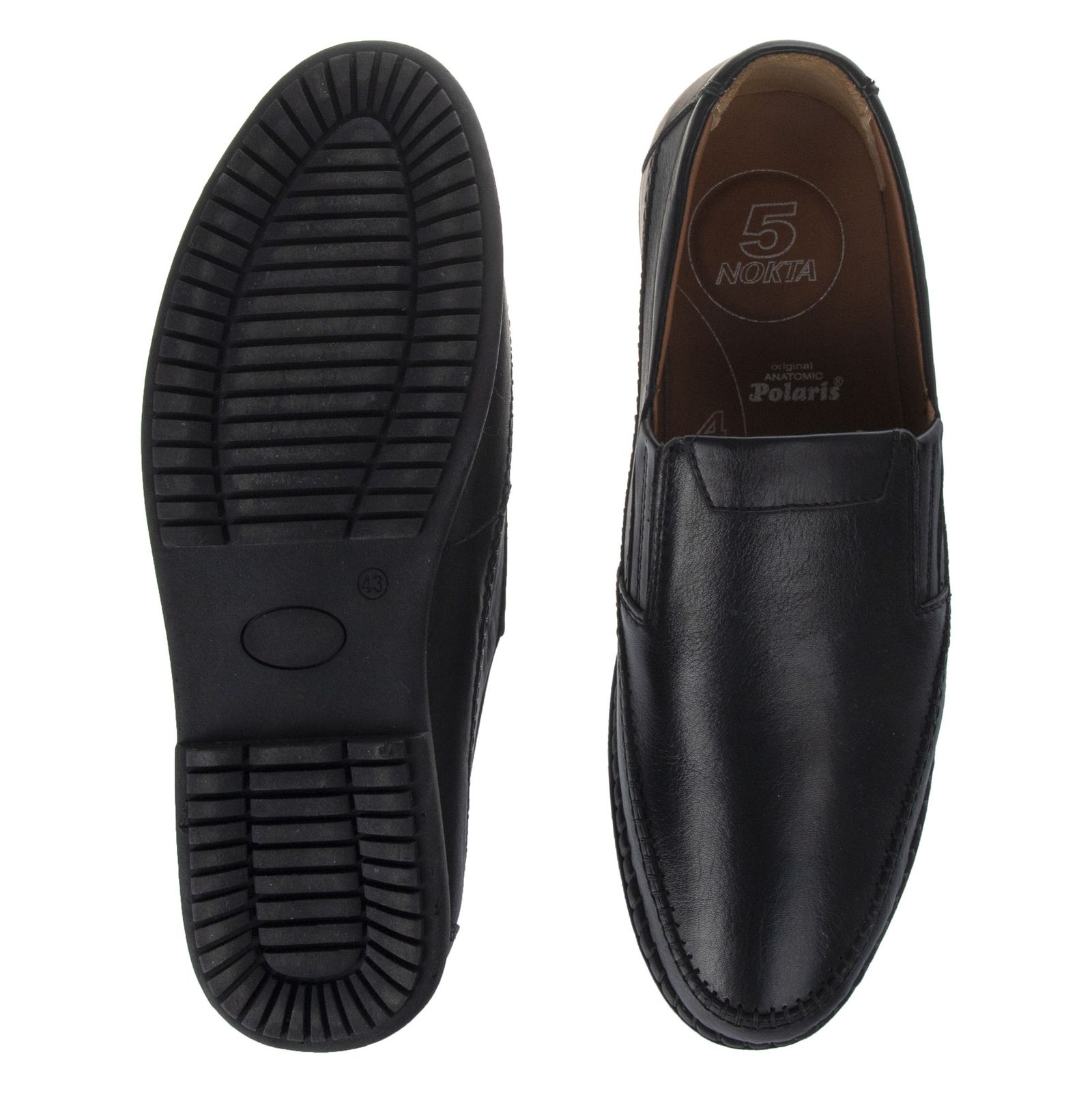 کفش روزمره مردانه پولاریس مدل 100256231-124 - مشکی - 6
