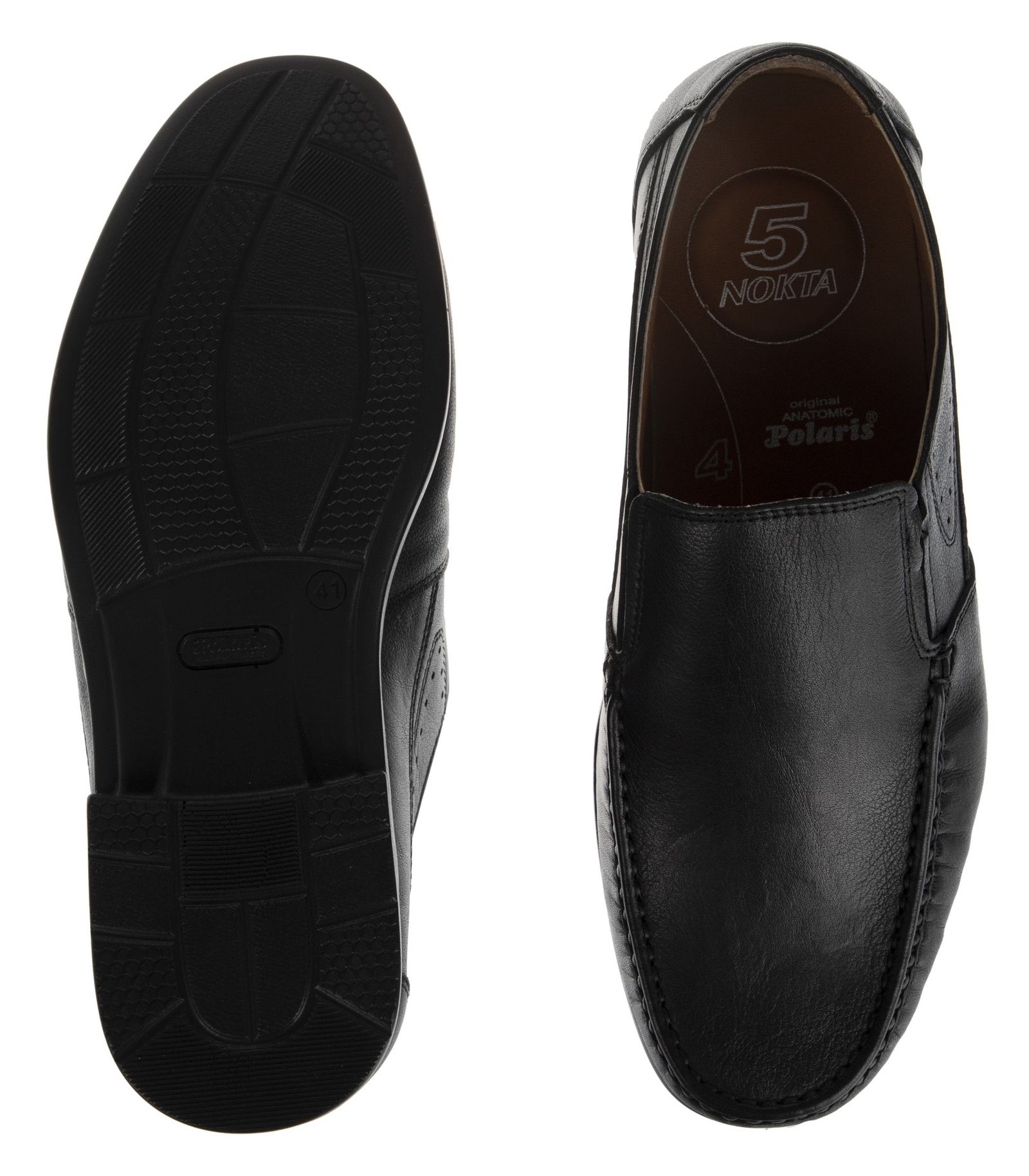 کفش روزمره مردانه پولاریس مدل 100294636-101 - مشکی - 6