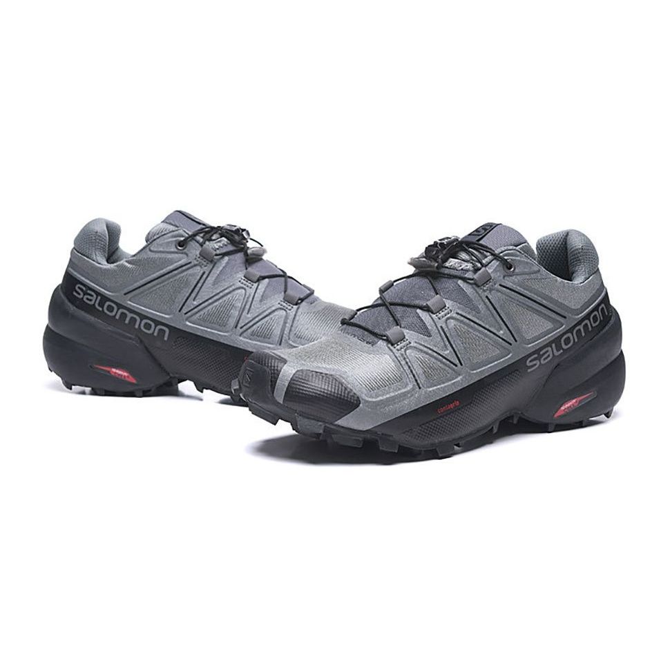 کفش مخصوص پیاده روی مردانه سالومون مدل Speedcross 5 grey
