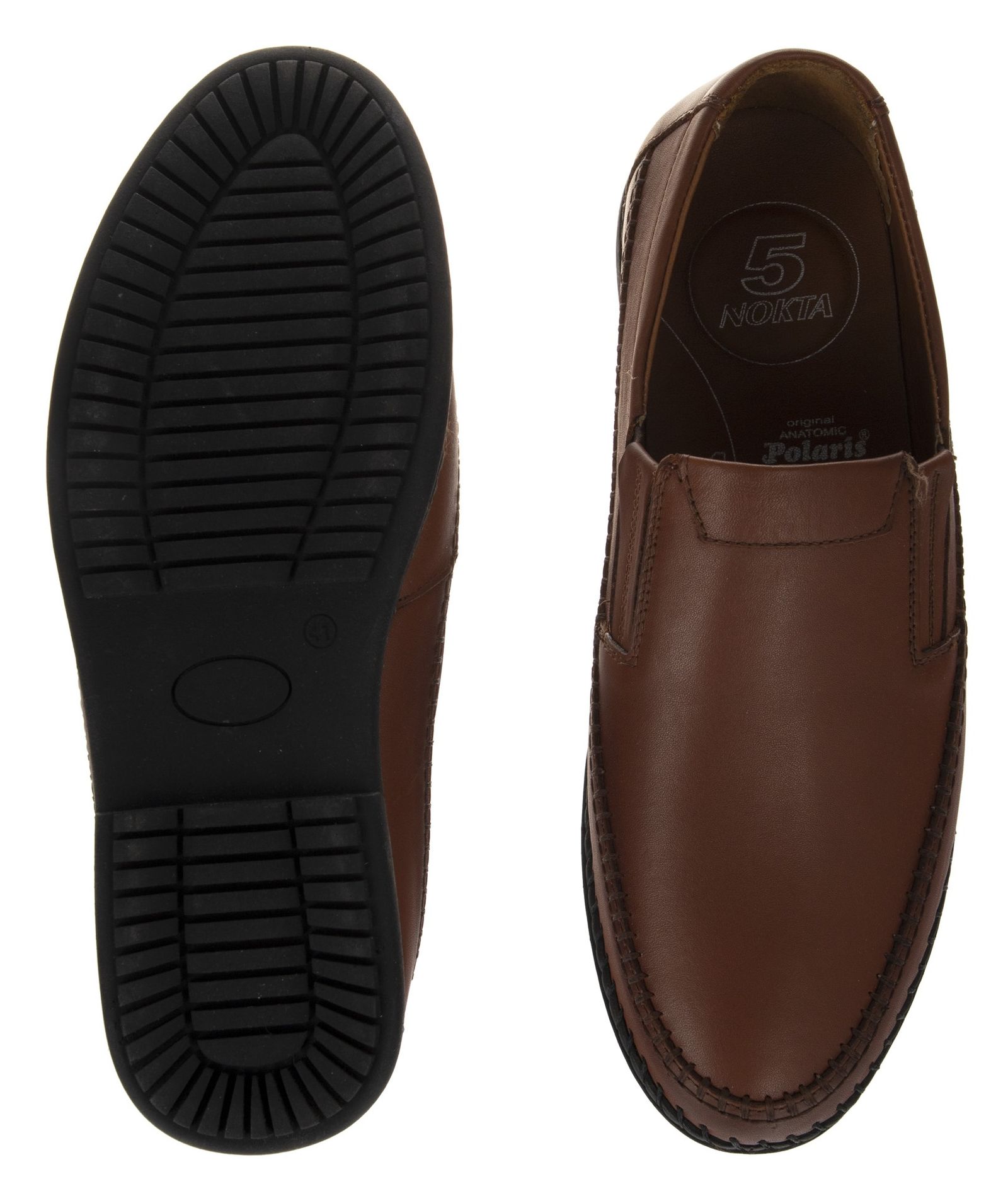 کفش روزمره مردانه پولاریس مدل 100296970-122 - برنز - 6