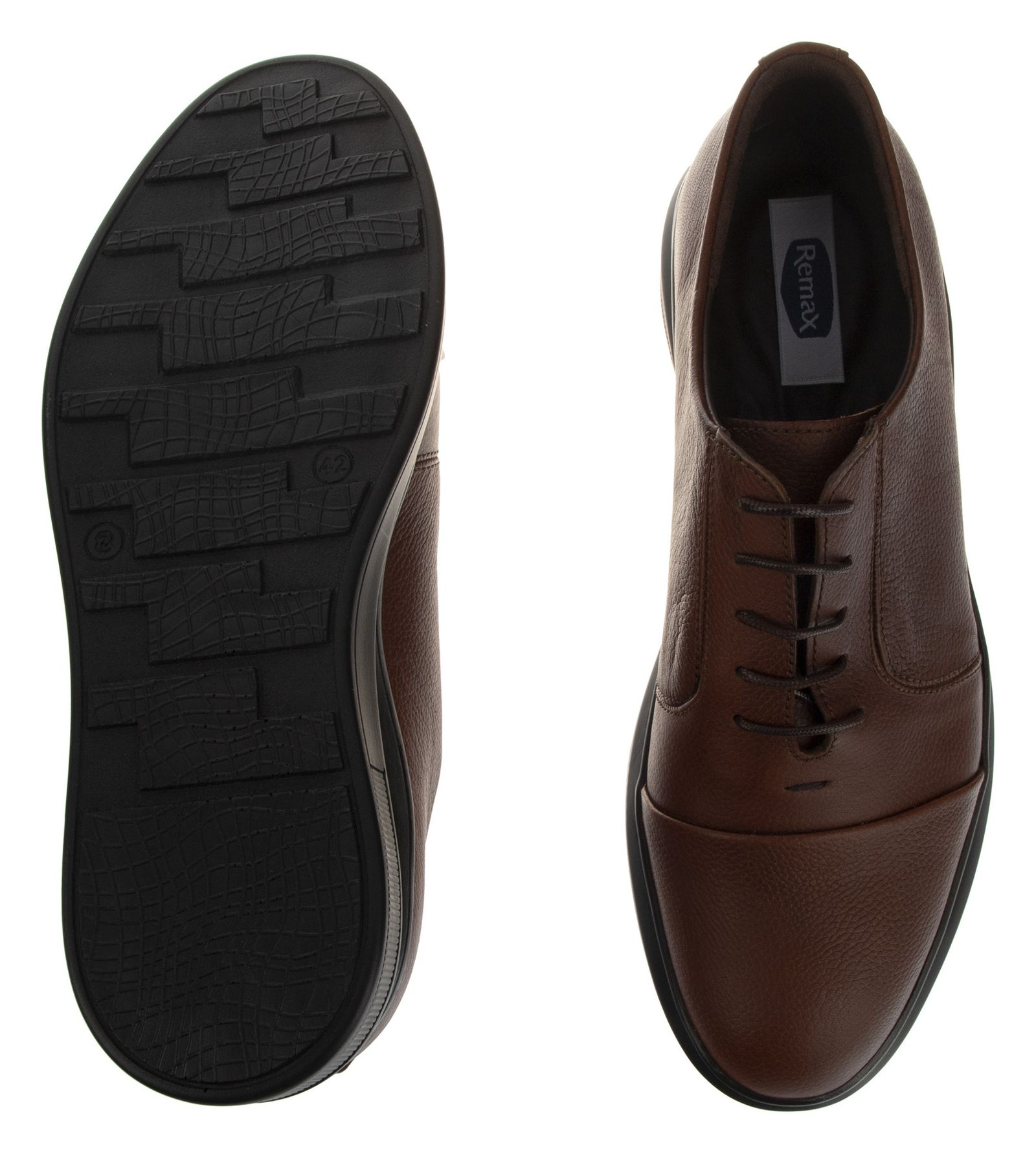 کفش مردانه ریمکس مدل 7230A503-136 - عسلی - 6