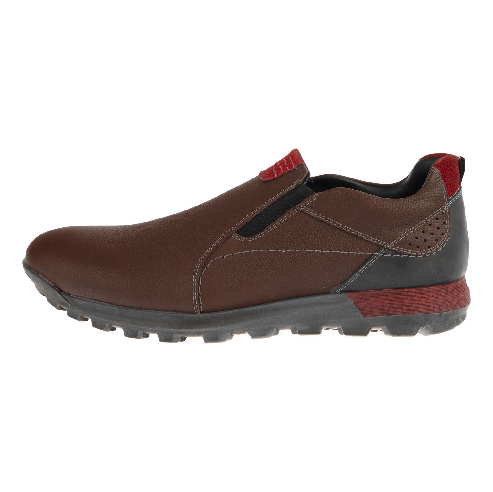 کفش روزمره مردانه ریمکس مدل 7234C503-104 - قهوه ای - 2