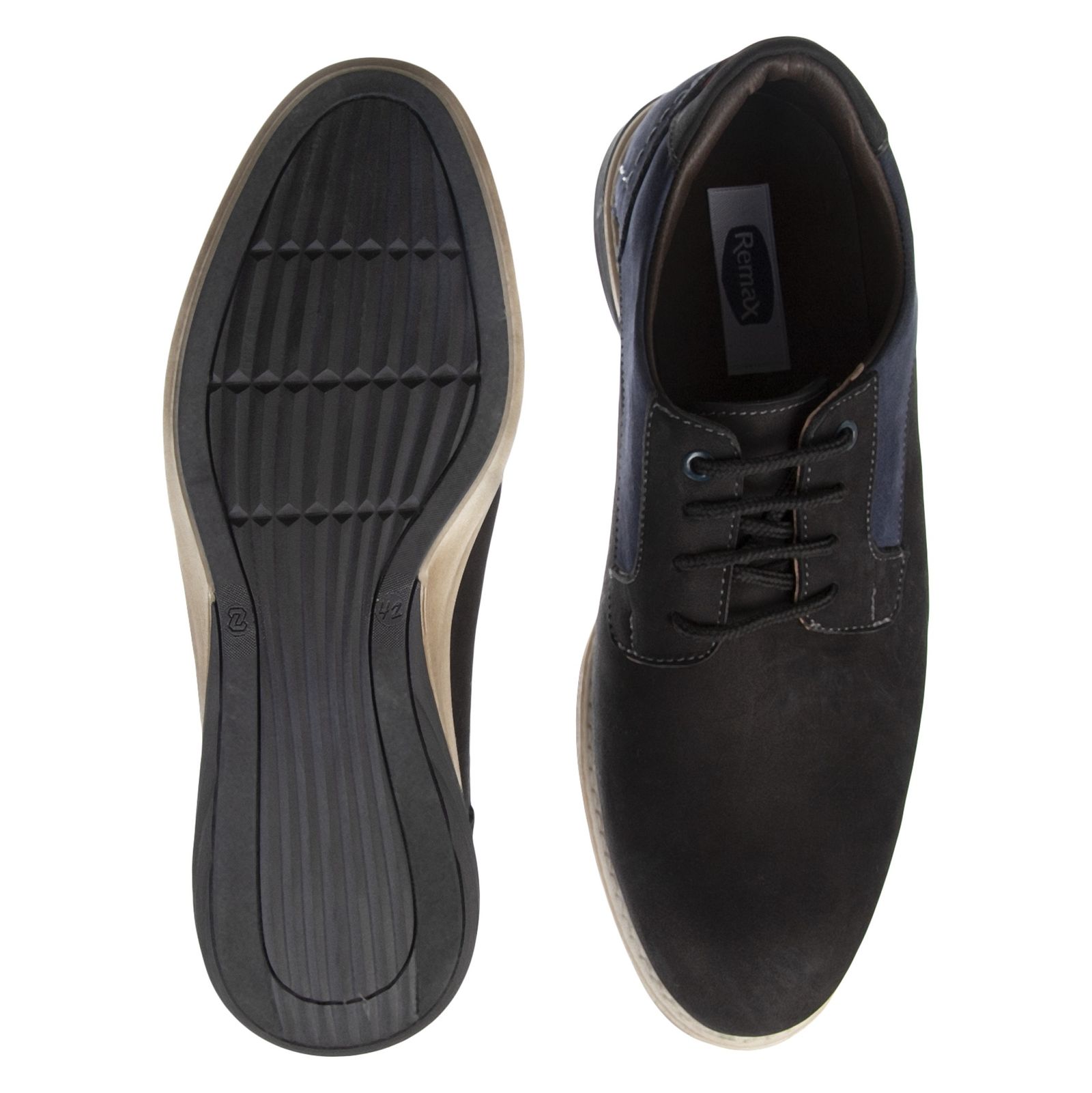 کفش روزمره مردانه ریمکس مدل 7229A503-129 - مشکی - 3