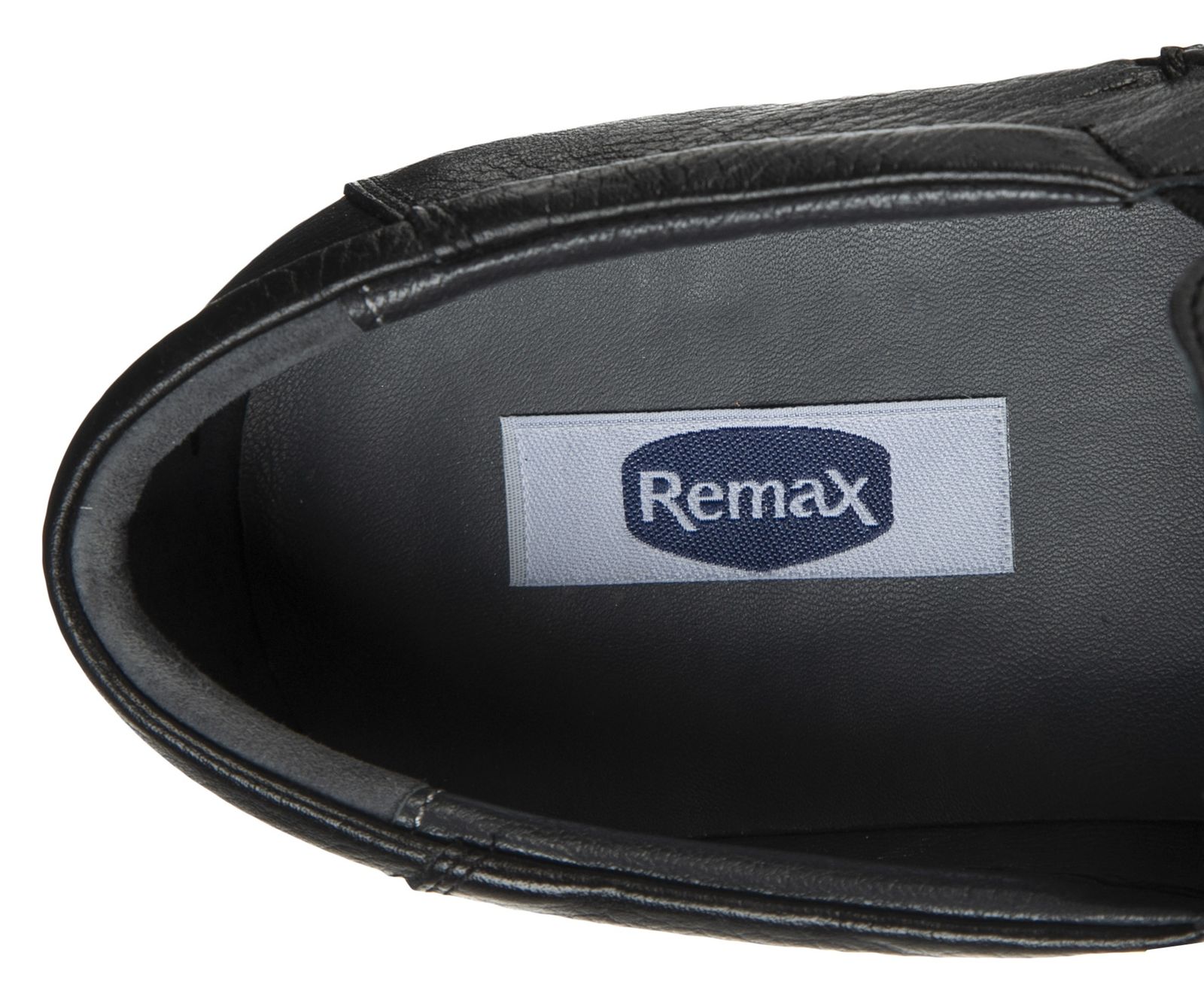 کفش روزمره مردانه ریمکس مدل 7222B503-101 - مشکی - 7