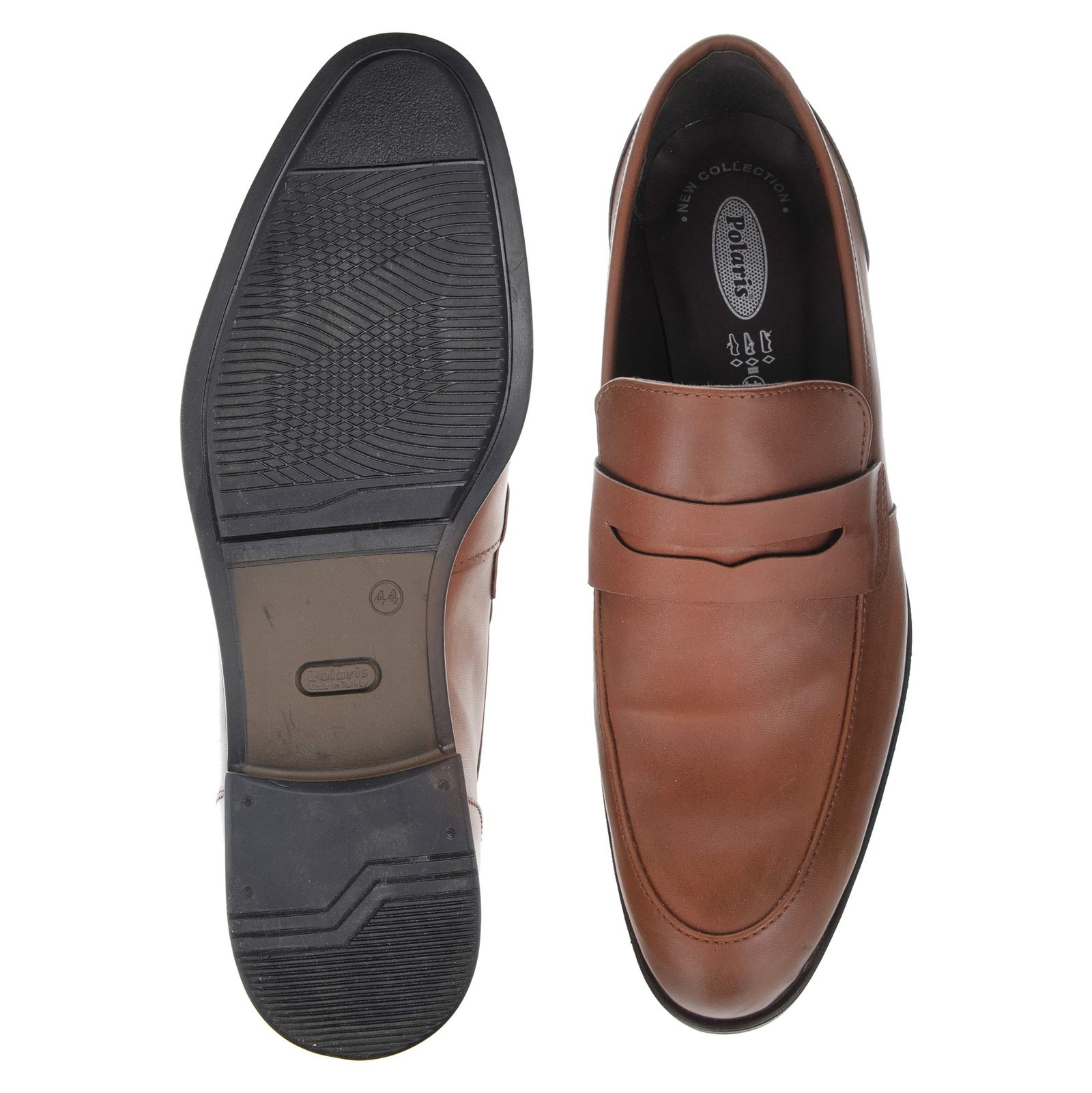 کفش مردانه پولاریس مدل 100243628-122 - قهوه ای - 3