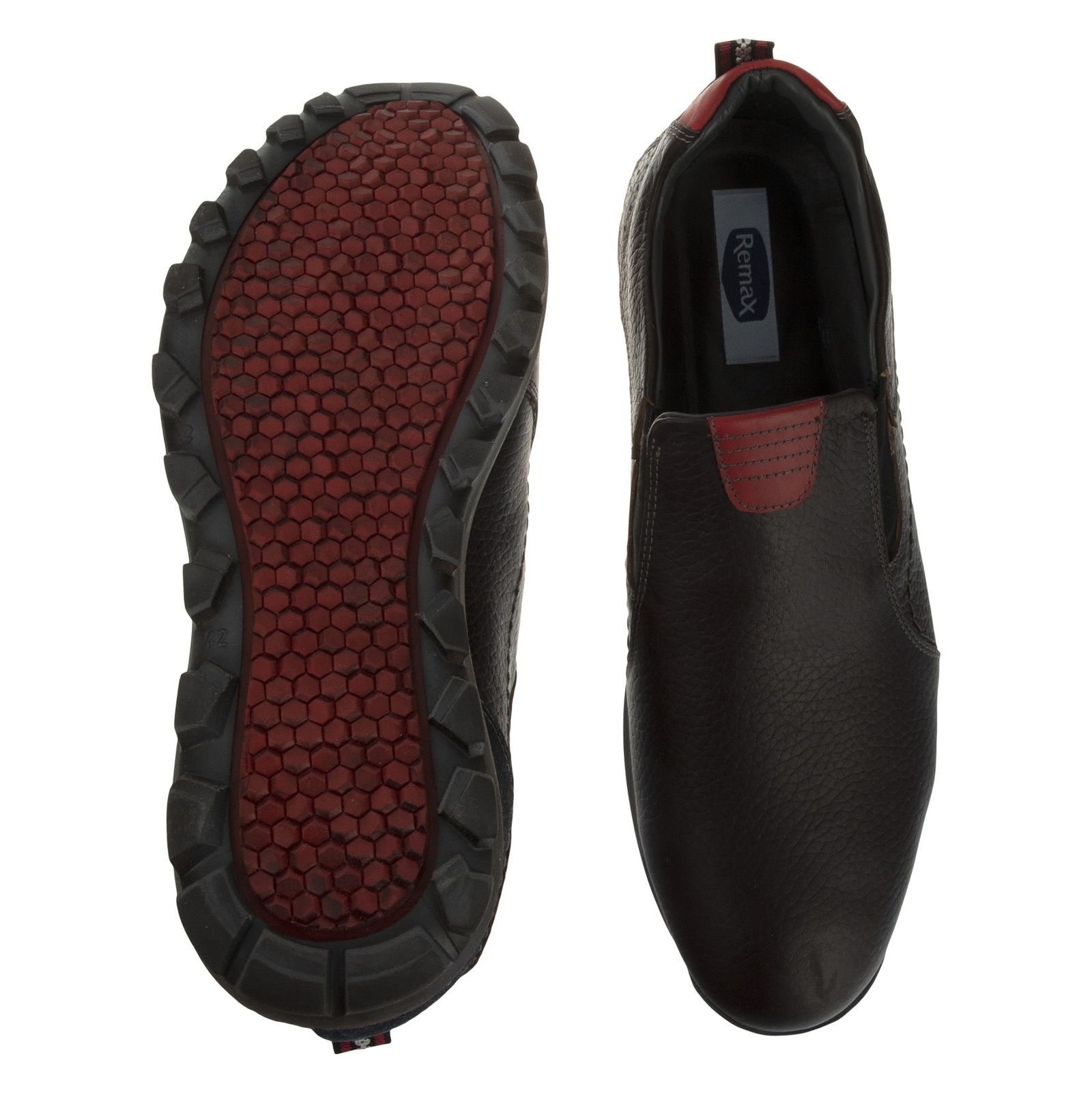 کفش روزمره مردانه ریمکس مدل 7234D503-104 - قهوه ای - 6