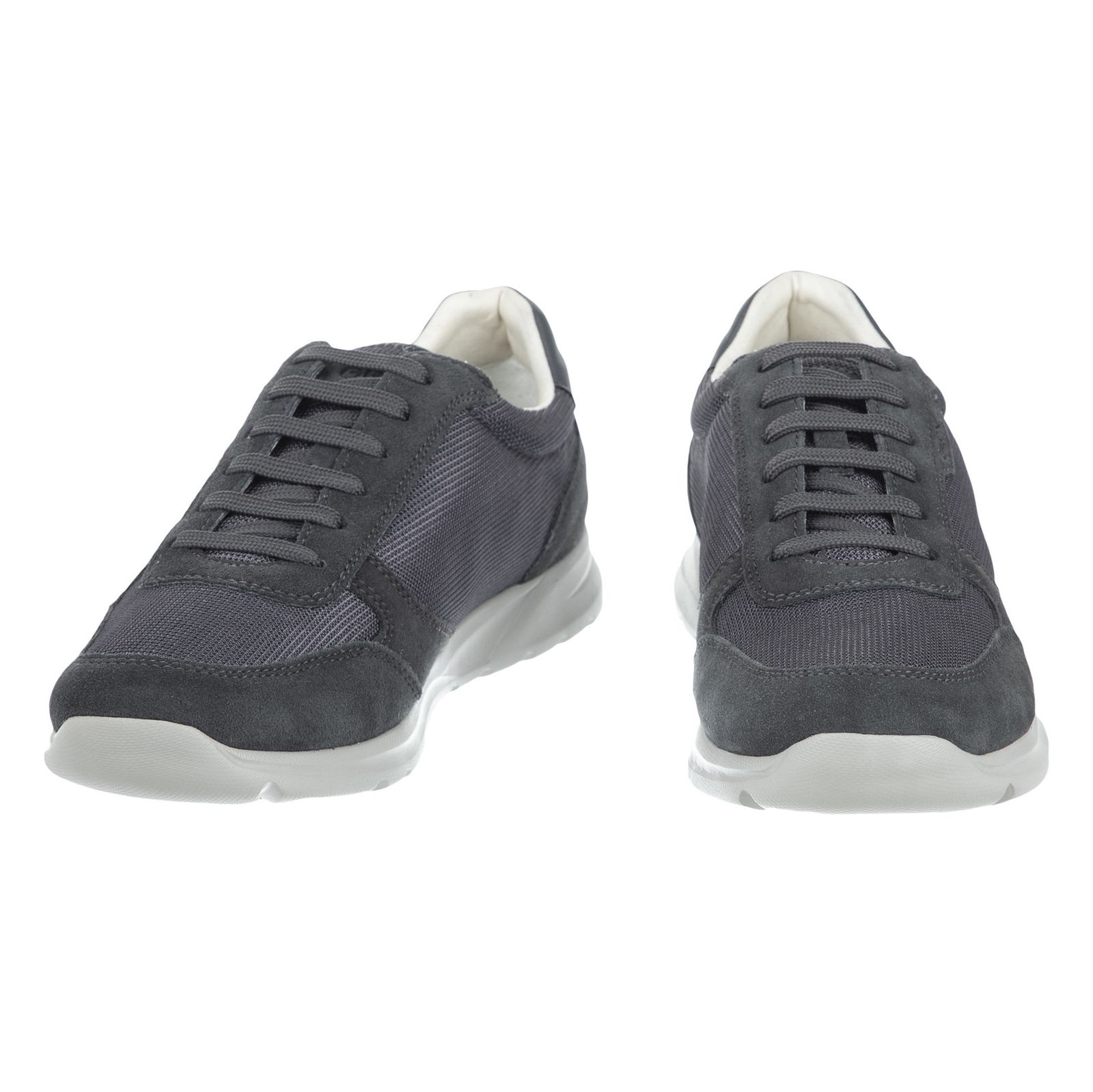 کفش روزمره مردانه جی اوکس مدل U820HC-02214-C9002 - طوسی تیره - 4