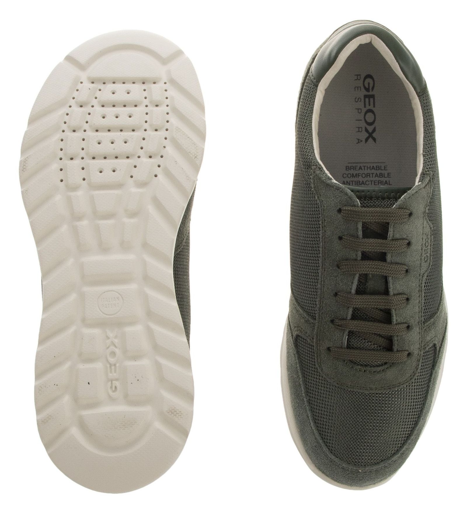 کفش روزمره مردانه جی اوکس مدل U820HC-02214-C3016 - سبز - 3