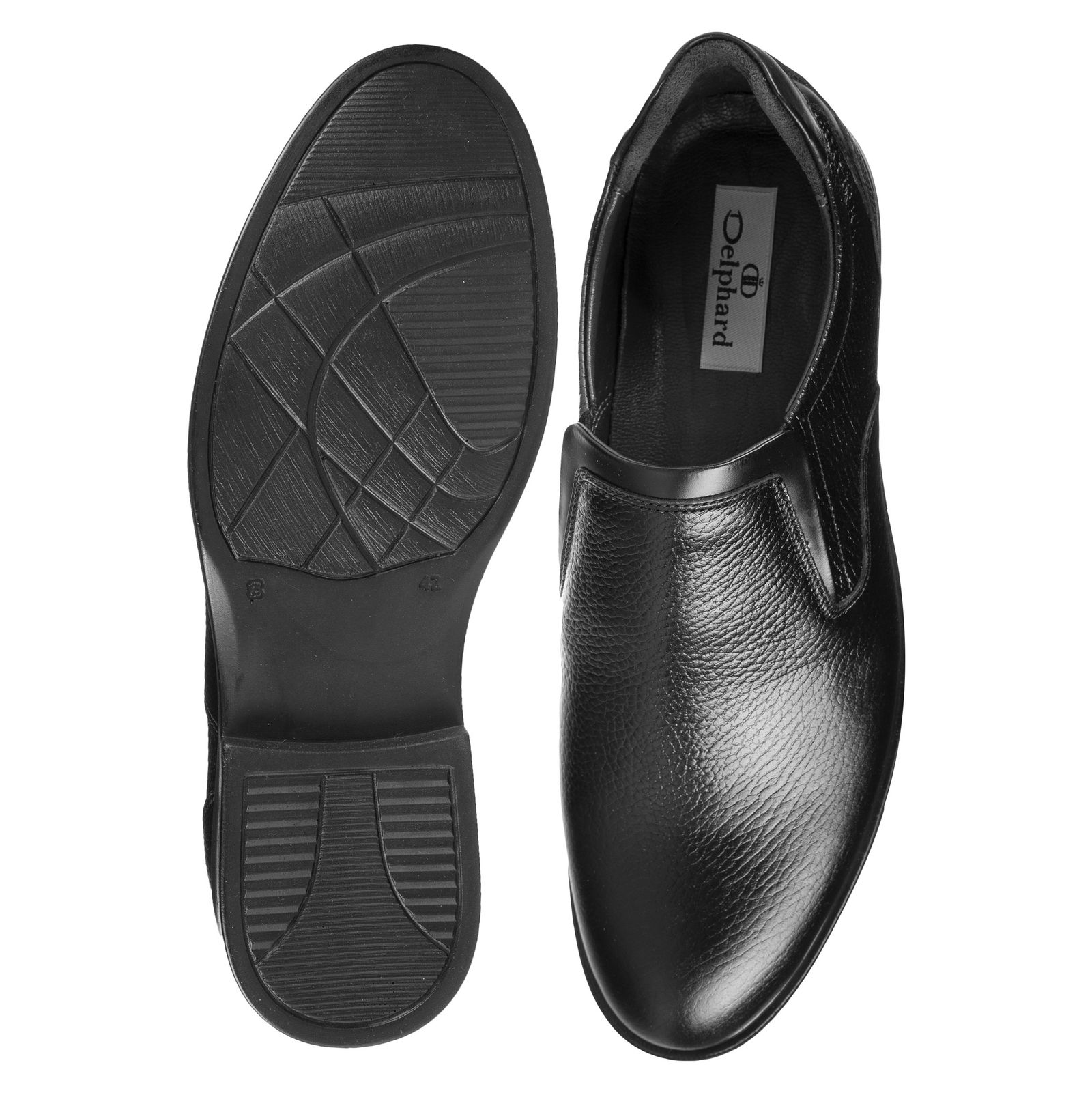 کفش مردانه دلفارد مدل 7048A503-101 - مشکی - 5
