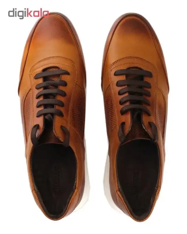 کفش روزمره مردانه چرم آرا کد sh003 as