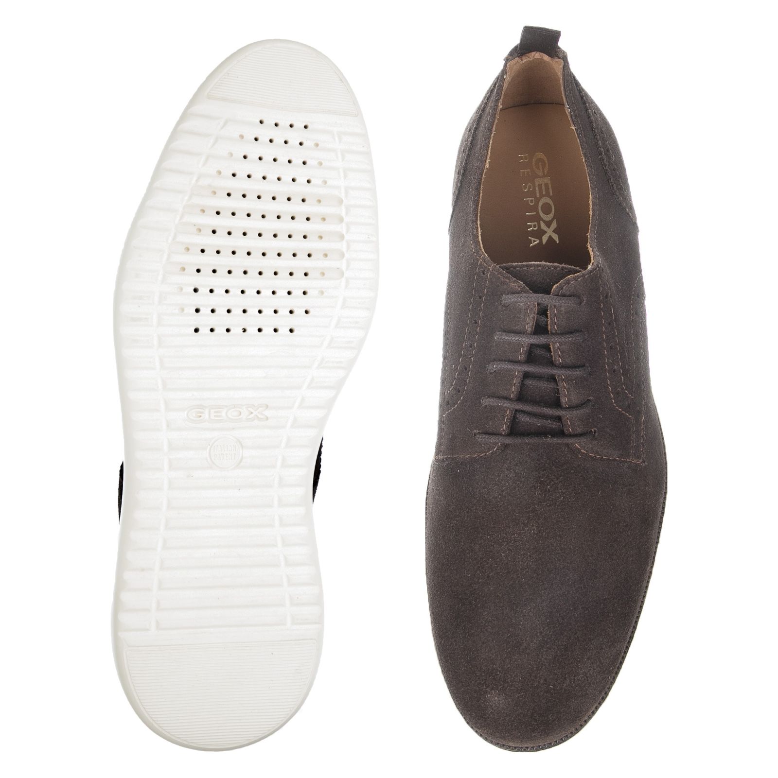 کفش روزمره مردانه جی اوکس مدل U824CA-00022-C6005 - قهوه ای - 6