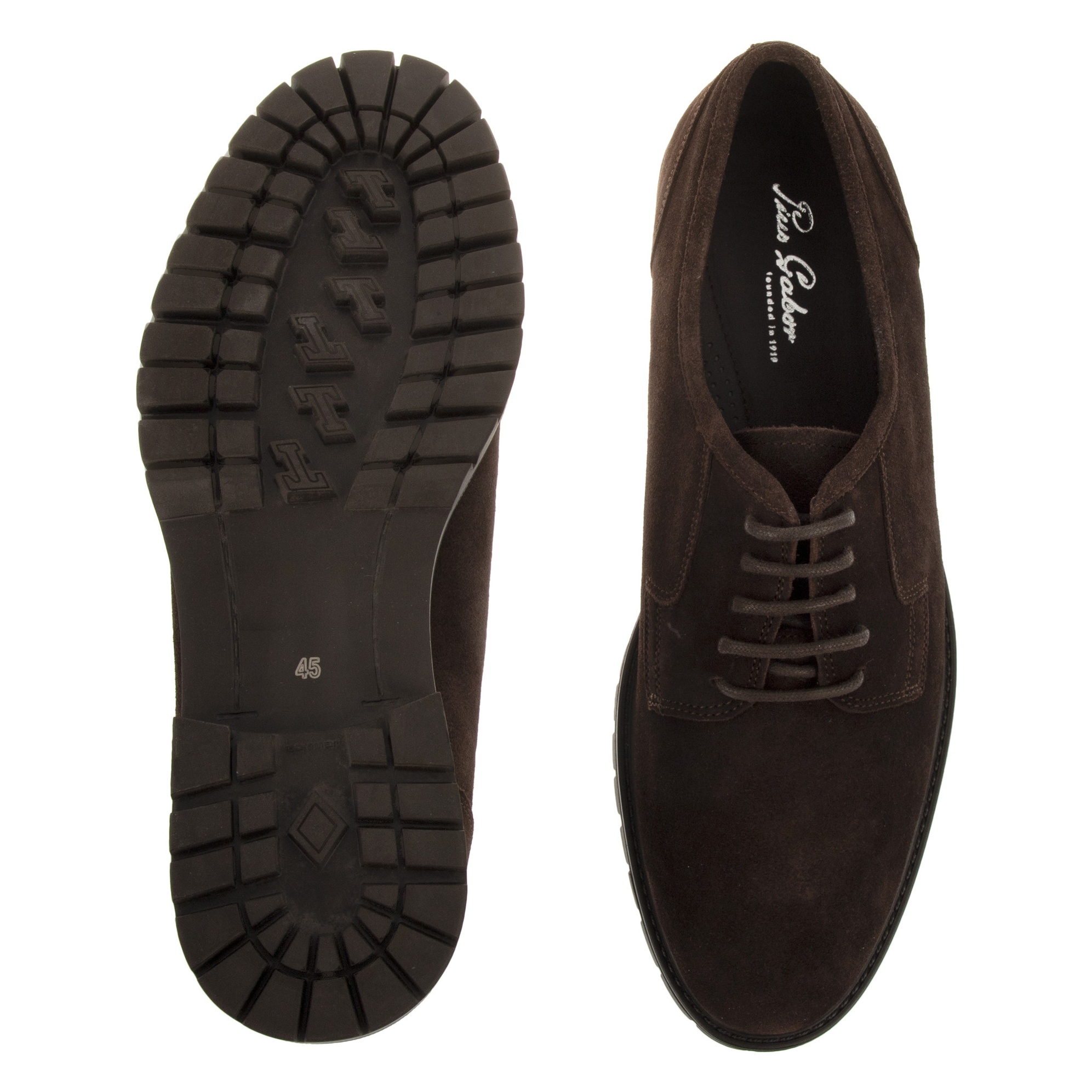 کفش مردانه گابور مدل 78.155.35 - قهوه ای - 6