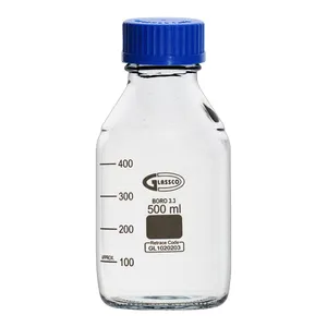 بطری آزمایشگاهی گلاسکو مدل GL-45 ظرفیت 500 میلی لیتر