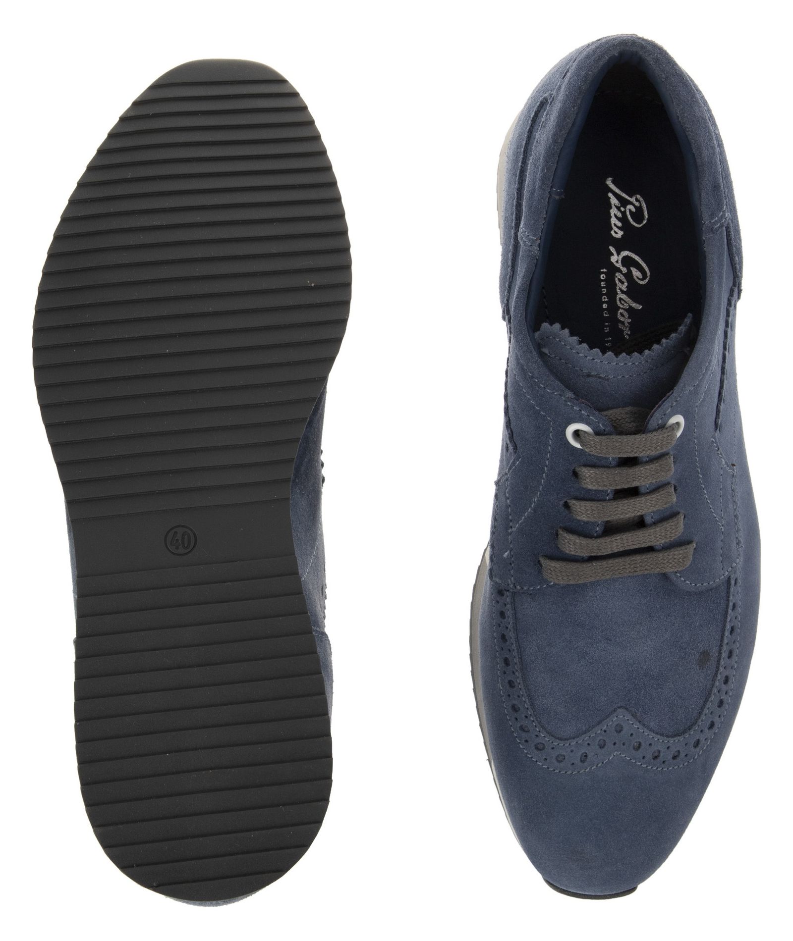 کفش روزمره مردانه گابور مدل 68.275.46 - آبی - 6