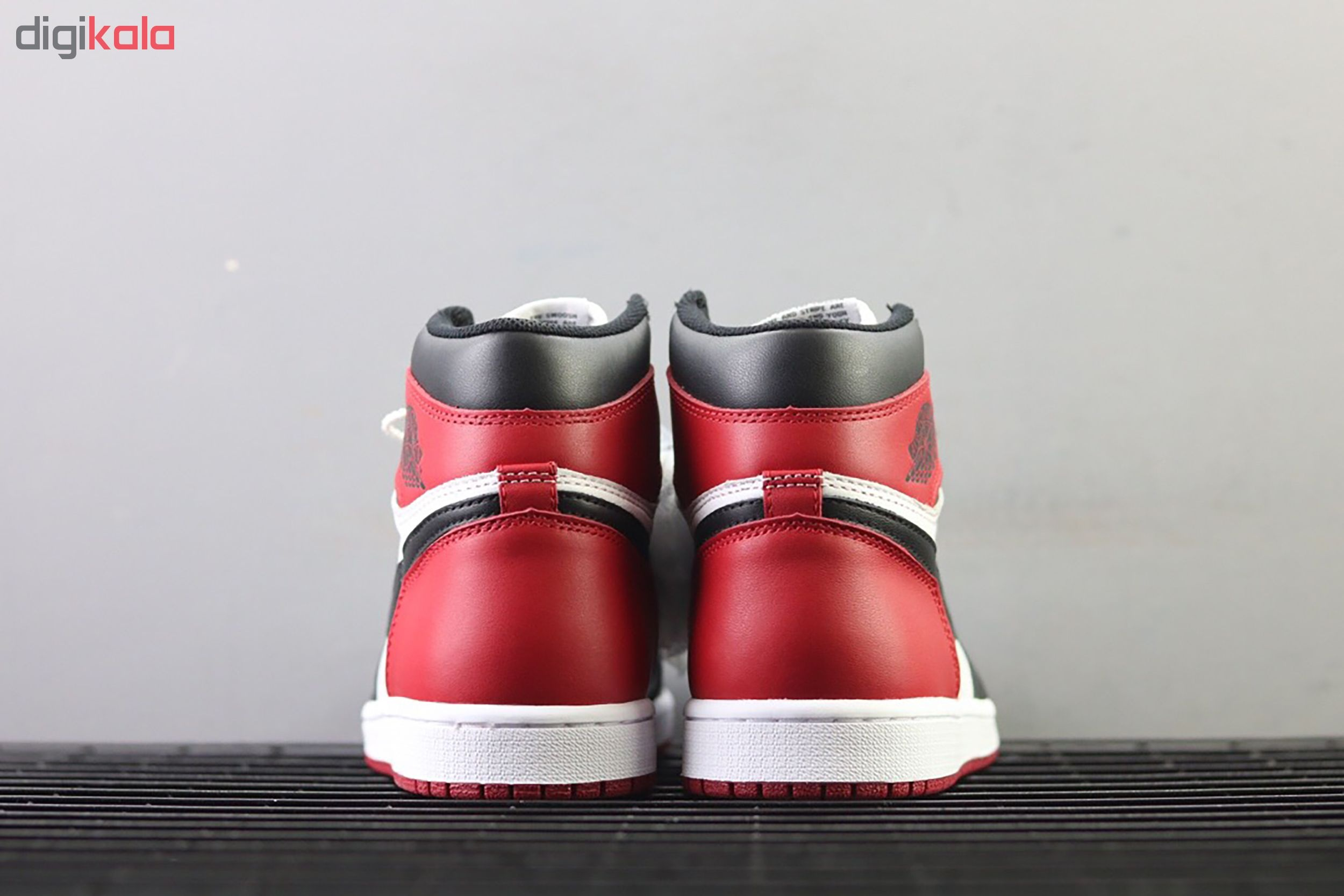 کفش راحتی مردانه نایکی مدل AIR JORDAN 1 RETRO BLACK TOE - 555088 -125