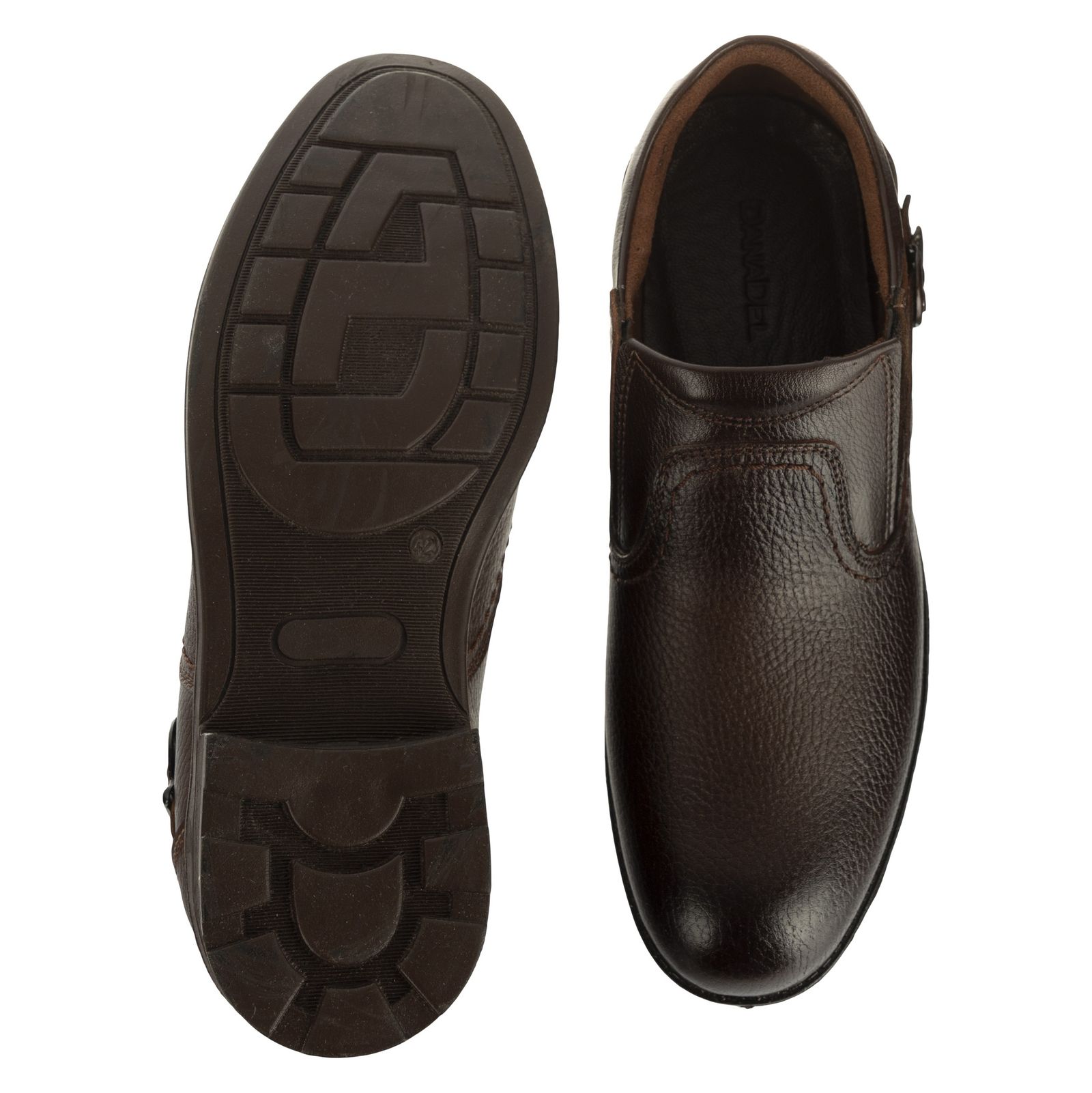 کفش روزمره مردانه دانادل مدل 7714A503104 - قهوه ای - 3