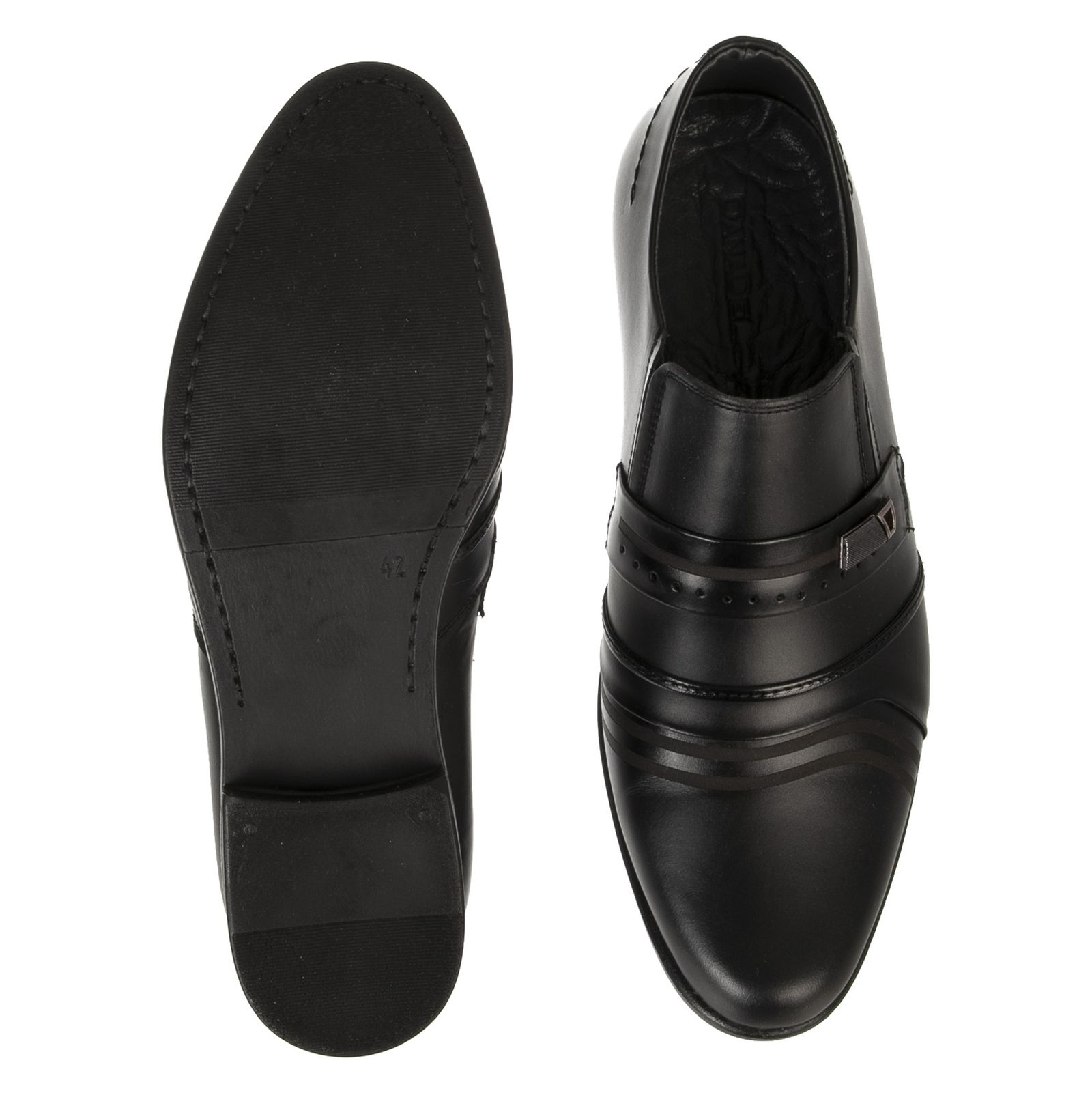 کفش روزمره مردانه دانادل مدل 7716A503101 - مشکی - 6