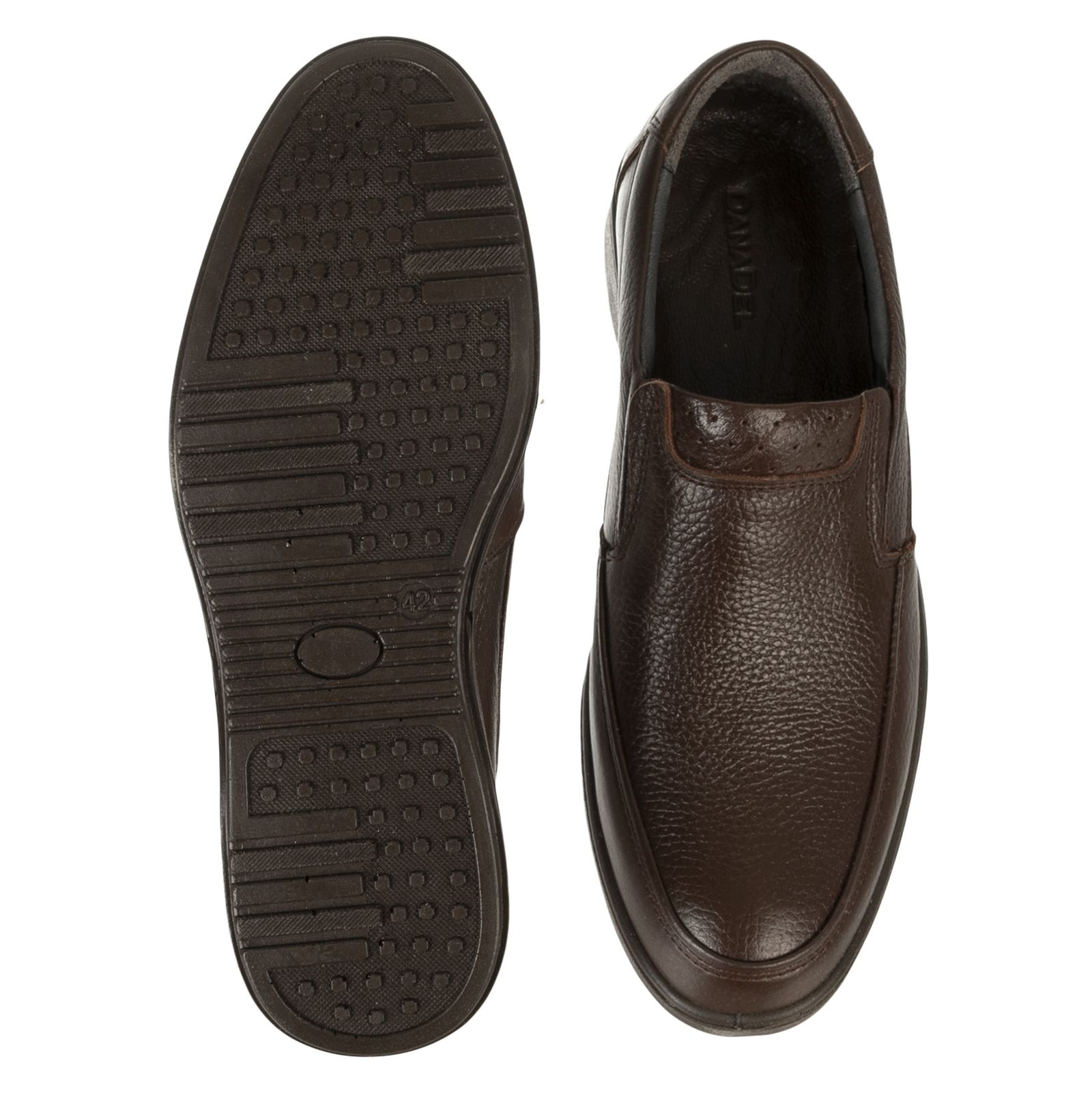 کفش روزمره مردانه دانادل مدل 7727C503104 - قهوه ای - 3