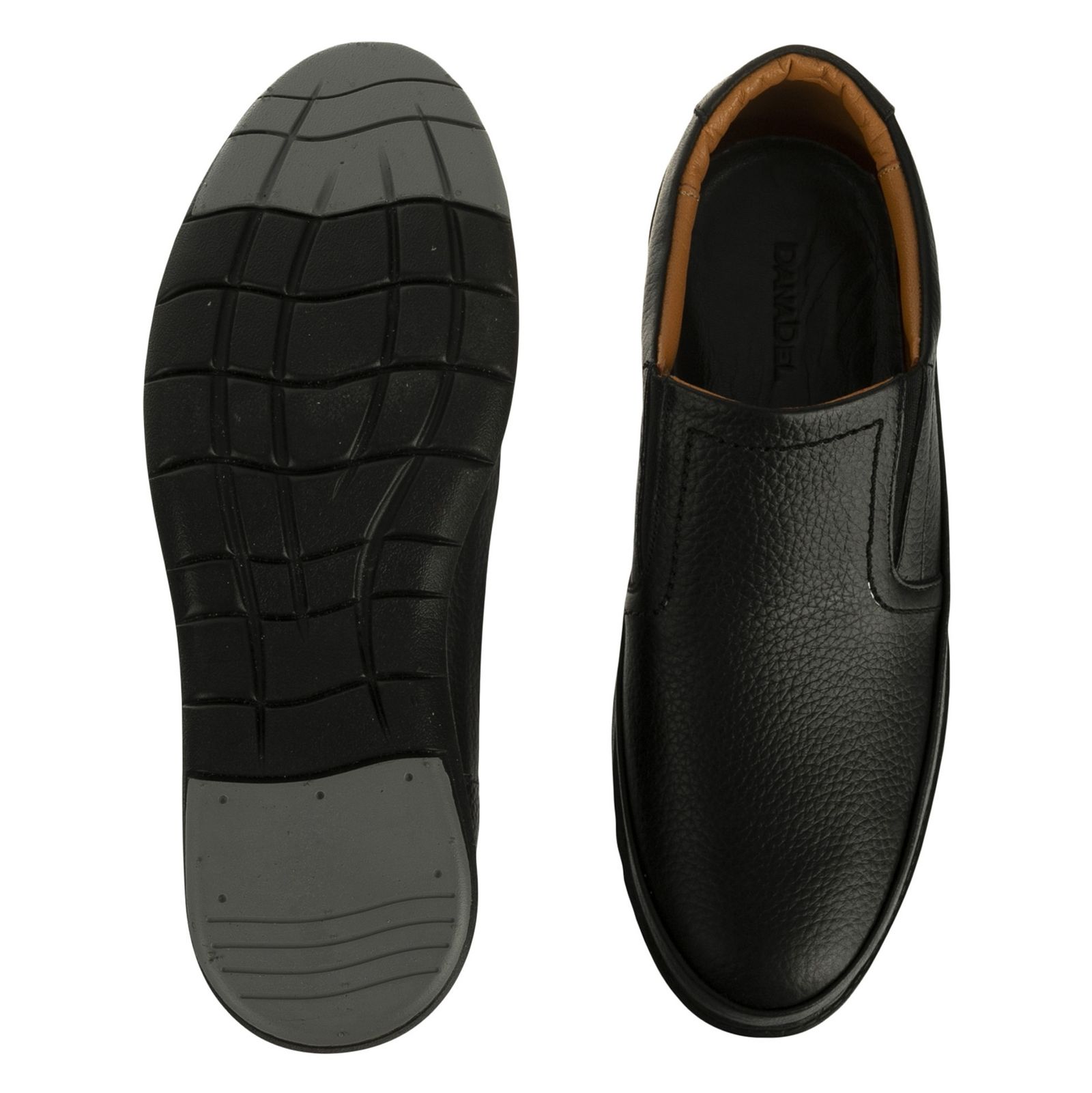 کفش روزمره مردانه دانادل مدل 7709A503101 - مشکی - 3