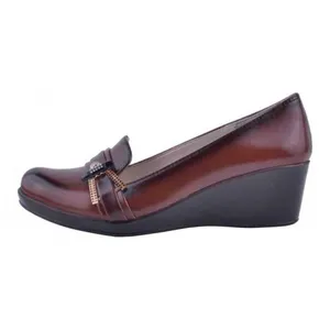 کفش چرم لژدار  زنانه آریوان مدل ARZ519A