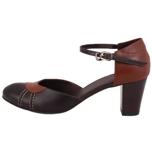 کفش چرم زنانه شهرچرم مدل 66-39234