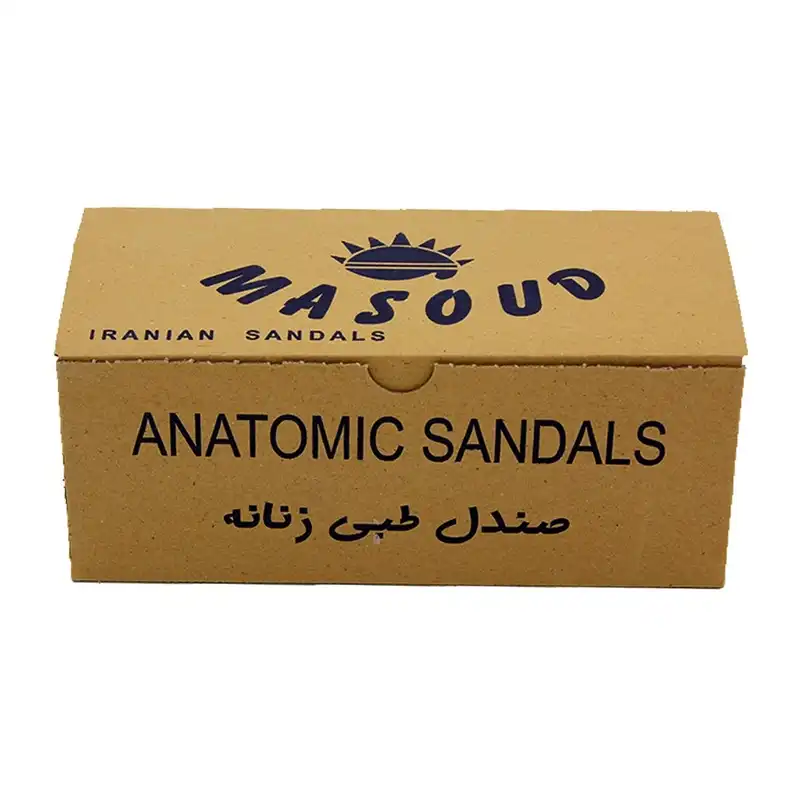 صندل زنانه مسعود مدل 2201 کرم