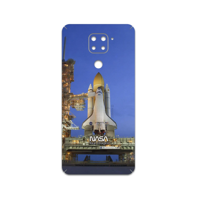 برچسب پوششی ماهوت مدل NASA-Space-Shuttle مناسب برای گوشی موبایل شیائومی Redmi Note 9