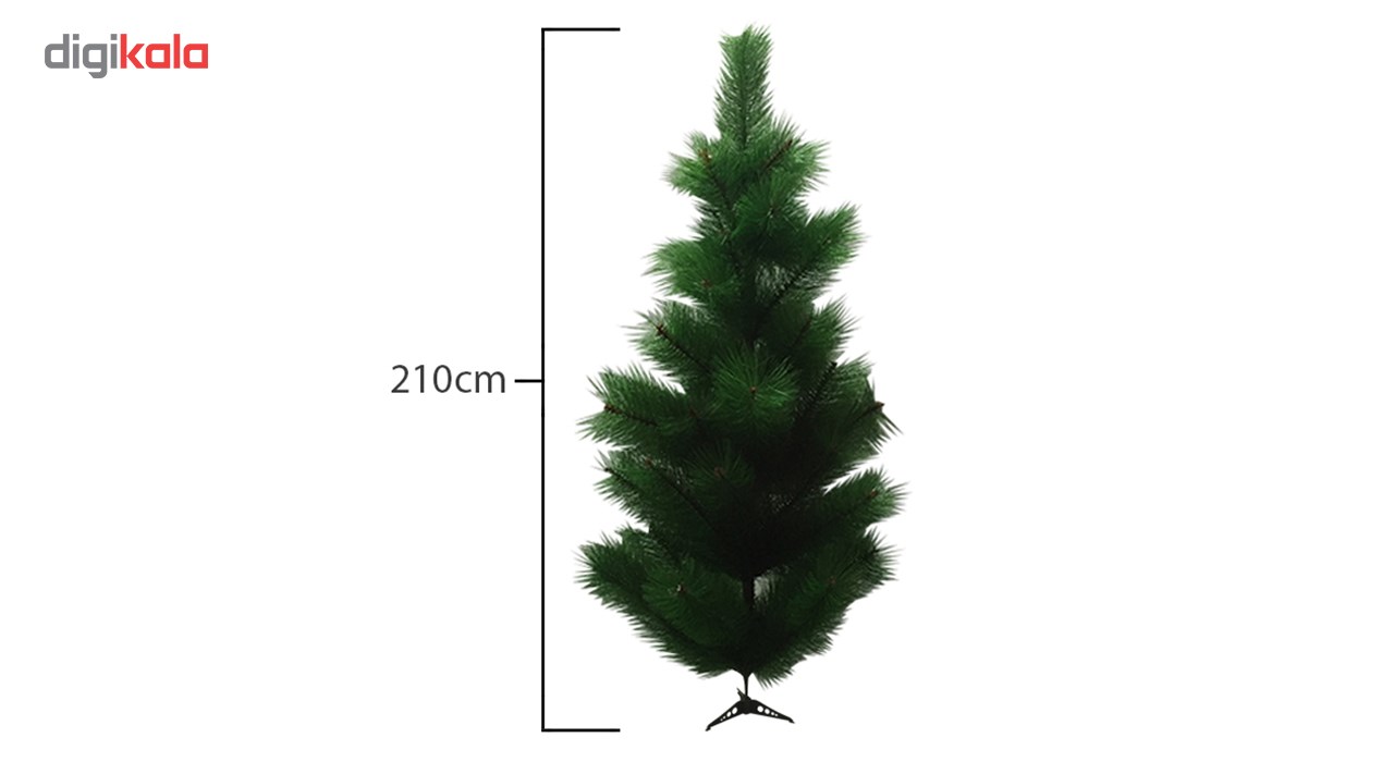 درخت کریسمس سورتک مدل نوک سوزنی 210 سانتیمتر