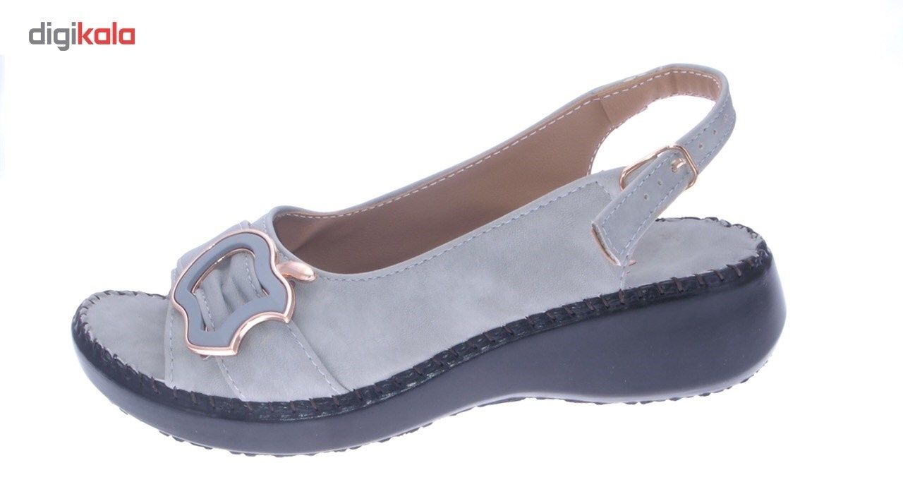 صندل زنانه پانیسا مدل 7090Grey main 1 1