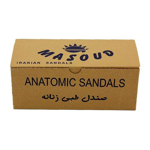 صندل طبی زنانه مسعود مدل 2201 مشکی