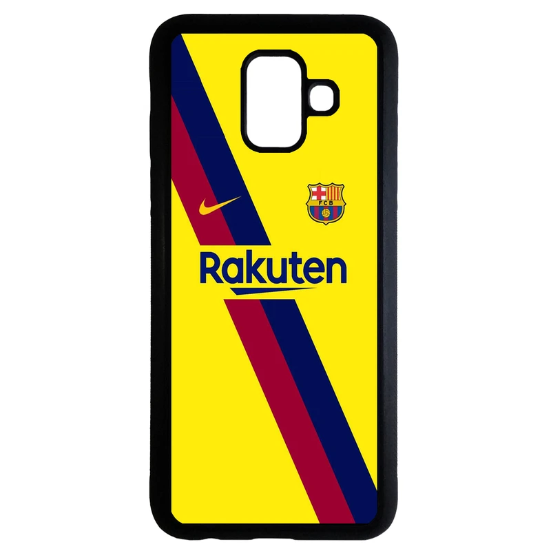 کاور طرح لباس تیم بارسلونا کد 1105340 مناسب برای گوشی موبایل سامسونگ galaxy a6 plus 2018
