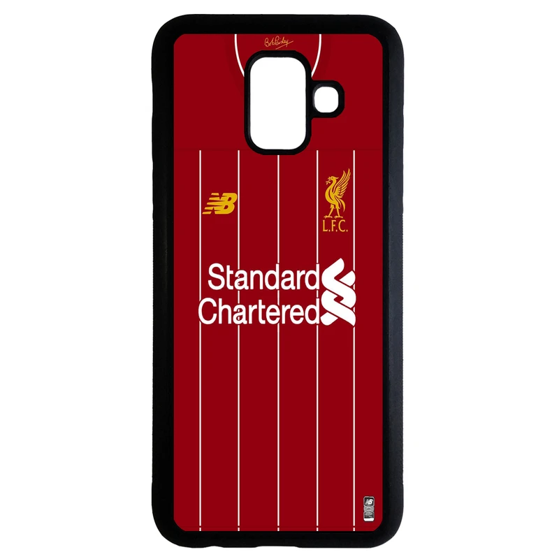 کاور طرح لباس تیم لیورپول کد 1105340 مناسب برای گوشی موبایل سامسونگ galaxy a6 plus 2018