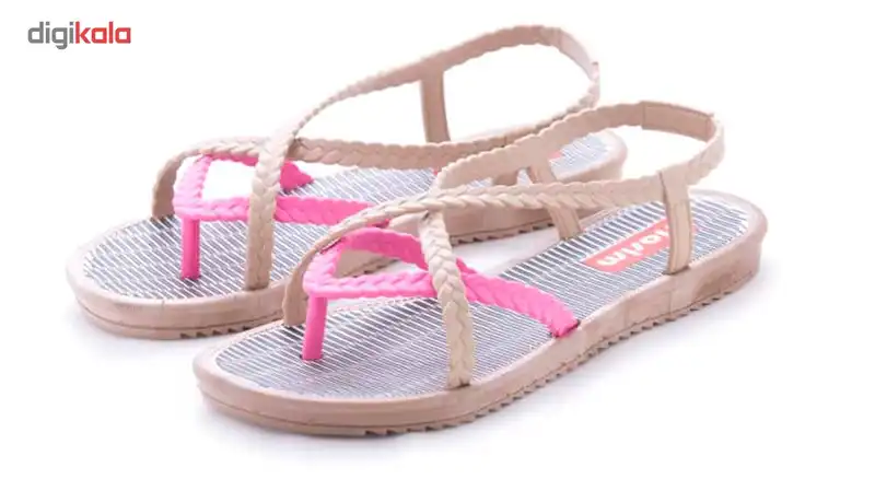 صندل رکابدار زنانه نسیم مدل هلن کد 2085