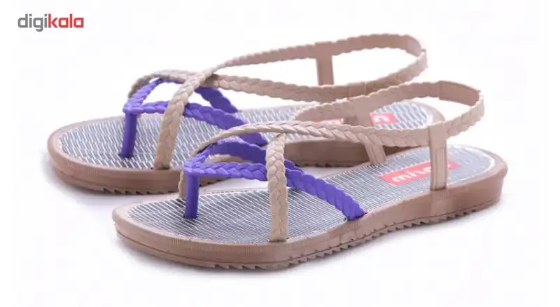 صندل رکابدار زنانه نسیم مدل هلن کد 2088