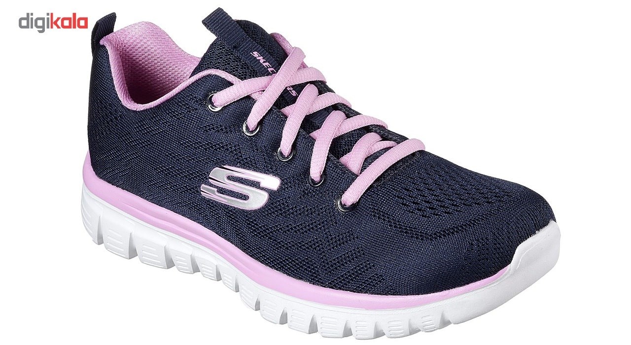 کفش مخصوص دویدن زنانه اسکچرز مدل 12615NVPK -  - 2