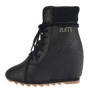 کفش زنانه ماس مدل Stella Wedge Glitter
