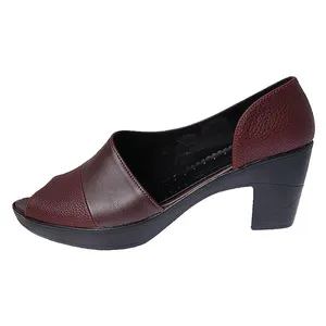 کفش پاشنه بلند جلوباز زنانه کد 157020618