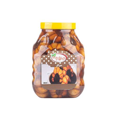 ترشی سیر گل خوش طعم بهار - 2.5 کیلوگرم
