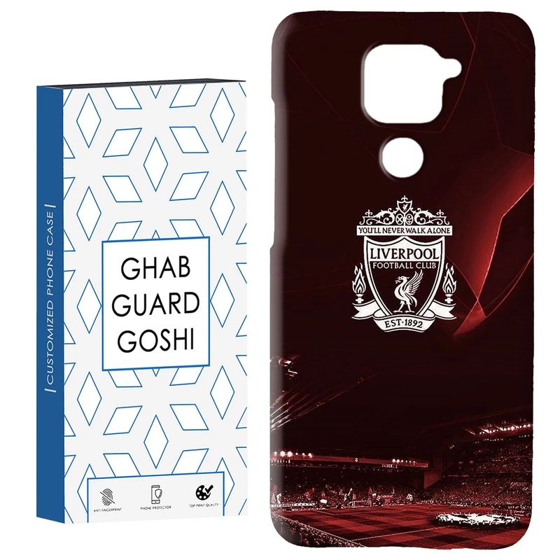 کاور قاب گارد گوشی طرح تیم لیورپول کد Dimo-088 مناسب برای گوشی موبایل شیائومی Redmi Note 9 4G