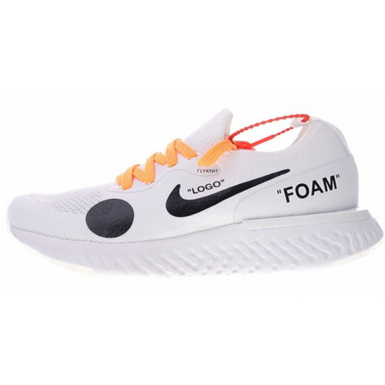 Off white nike epic react flyknit sale