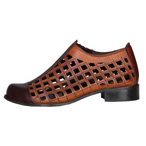 کفش تخت تابستانه زنانه طرح مربع کد 164026807