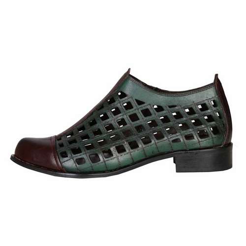 کفش تخت زنانه تابستانه طرح مربع کد 164026812