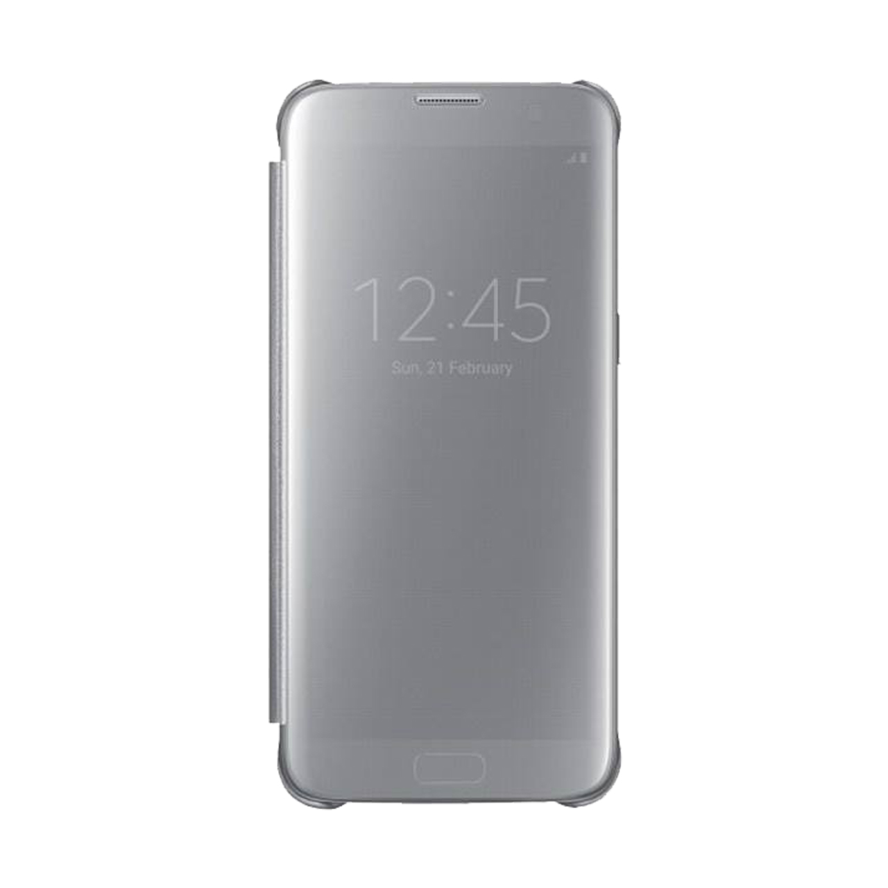 کیف کلاسوری مدل Clear View Standing مناسب برای گوشی موبایل سامسونگ Galaxy s7 edge                     غیر اصل