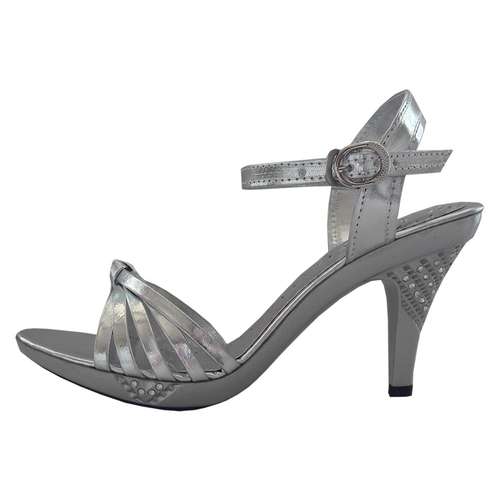 کفش مجلسی زنانه مدل Aidin silver01