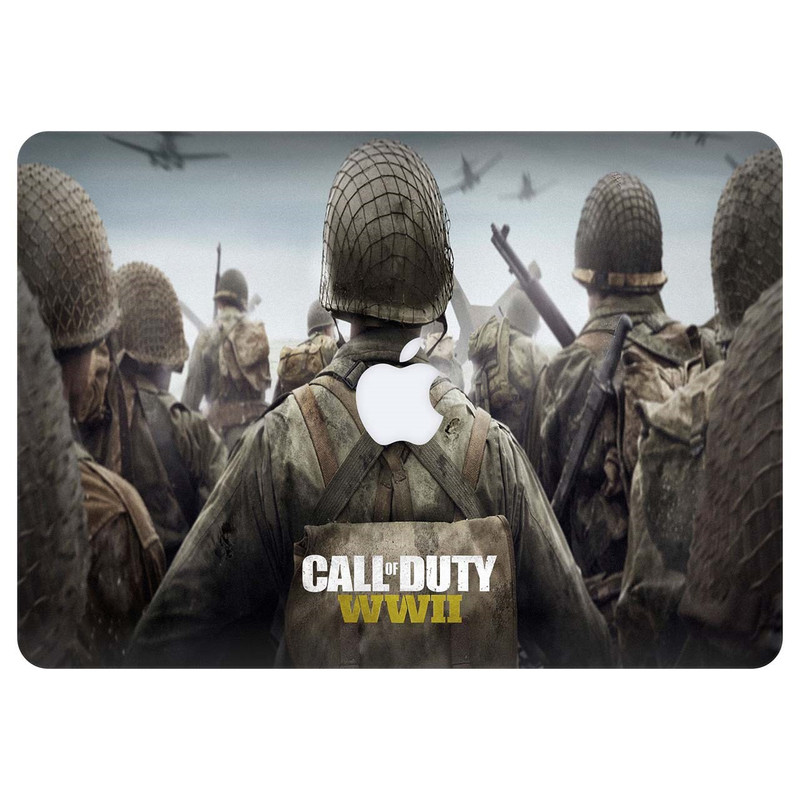 برچسب تزئینی ونسونی مدل Call of Duty WWII مناسب برای مک بوک پرو 15 اینچی