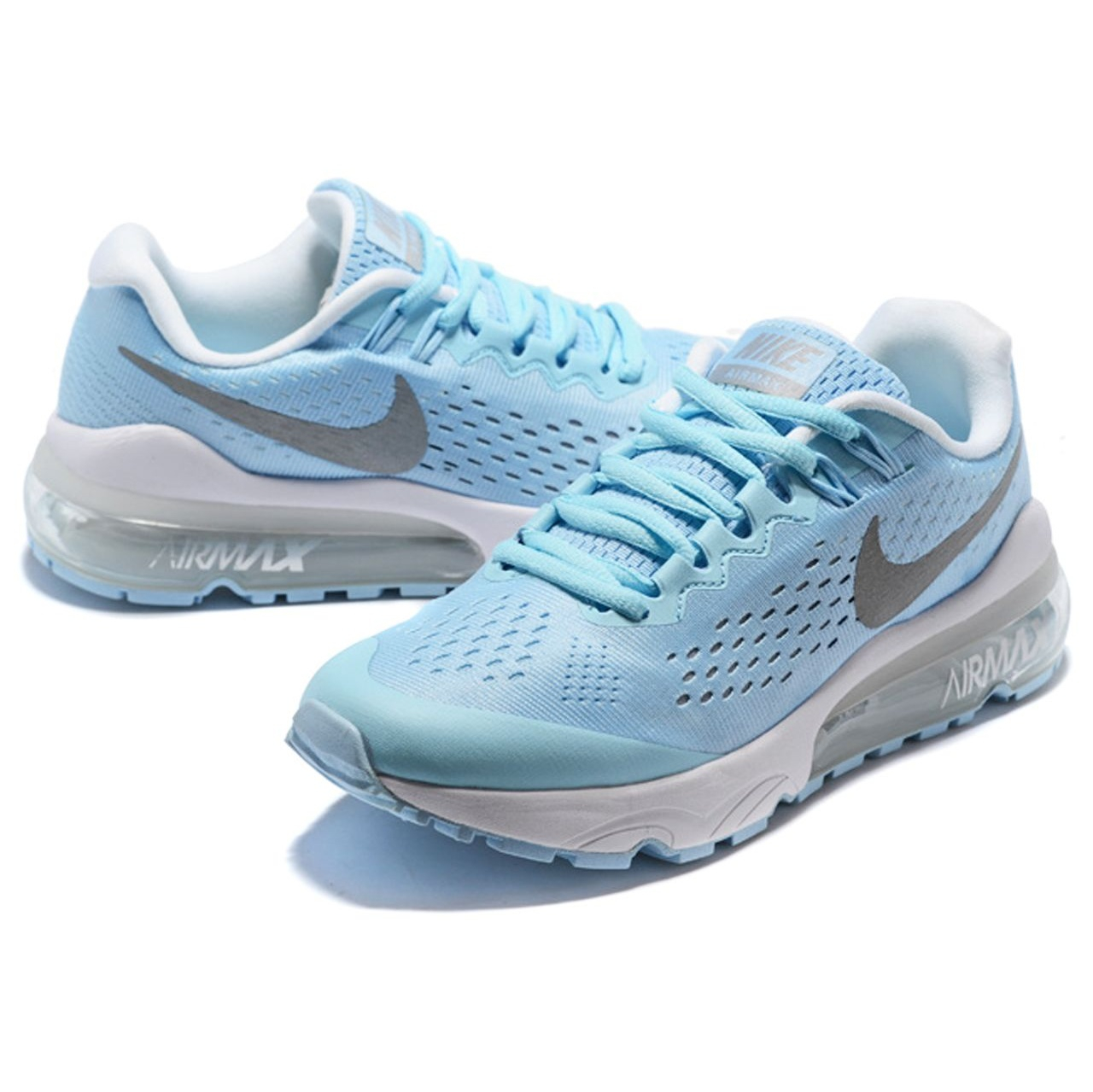 Nike Air VaporMax Blue Silver White 