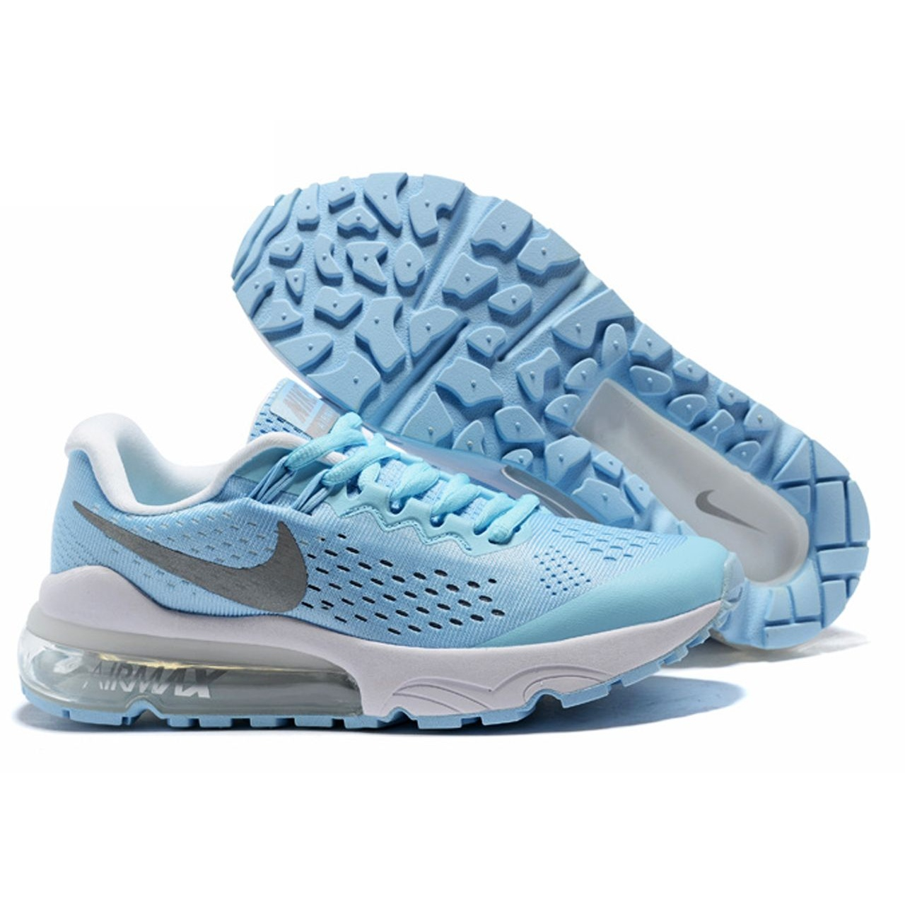 Nike Air VaporMax Blue Silver White 